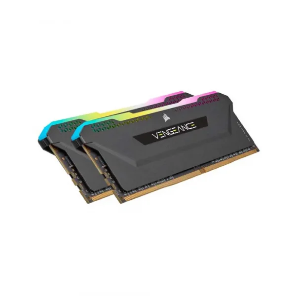 Corsair Vengeance Rgb Pro Sl 16Gb (8GbX2) Ddr4 Dram 3600Mhz C18 Desktop Ram Black (CMH16GX4M2D3600C18)