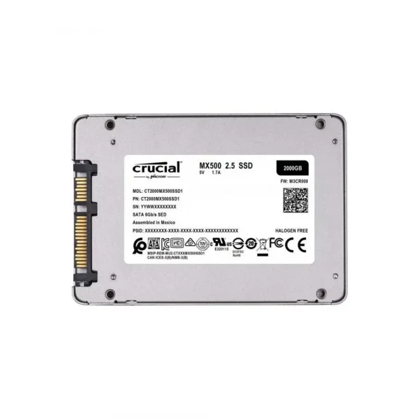 Crucial MX500 2Tb Internal Ssd (CT2000MX500SSD1) - Image 3