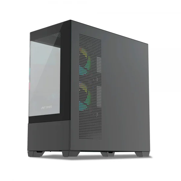 Ant Esports Crystal Z3 Argb Atx Mid Tower Cabinet (Black) (CRYSTAL-Z3-BLACK) - Image 12