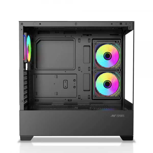 Ant Esports Crystal Z3 Argb Atx Mid Tower Cabinet (Black) (CRYSTAL-Z3-BLACK) - Image 14