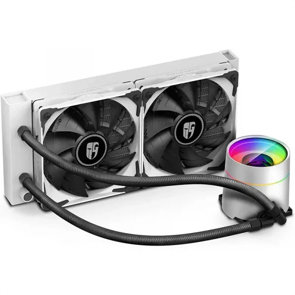 Deepcool Gamerstorm Castle 240 Ex Rgb (White) (DP-GS-H12W-CSL240EXWH) - Image 2