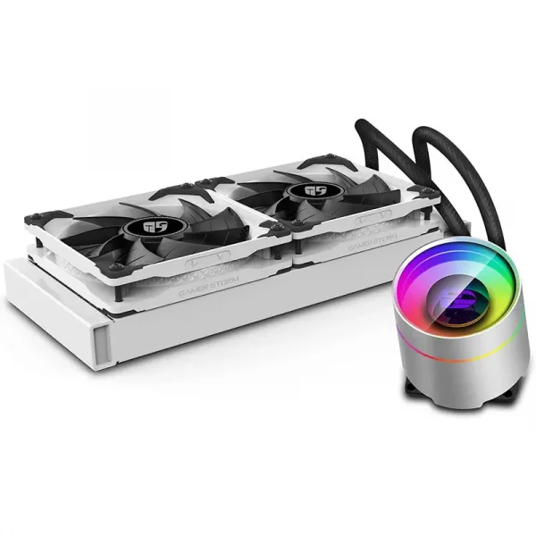 Deepcool Gamerstorm Castle 240 Ex Rgb (White) (DP-GS-H12W-CSL240EXWH) - Image 3