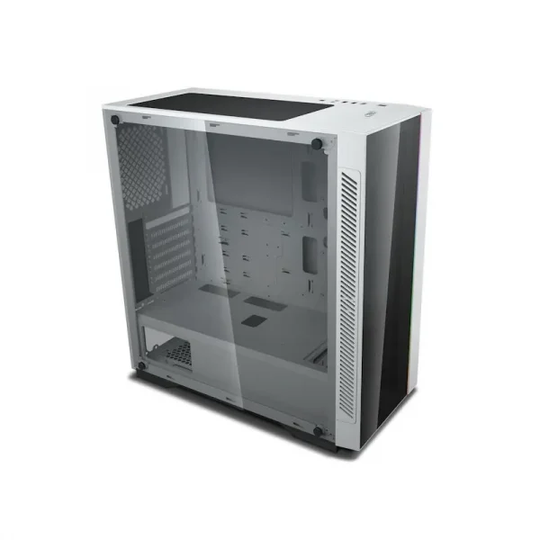 Deepcool Matrexx 55 V3 Addressable Rgb 3F Tempered Glass Side Panel (White) (DP-ATX-MATREXX55V3-AR-WH-3F) - Image 2