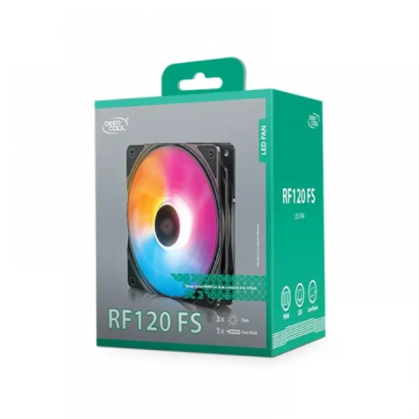 Deepcool Rf120 Fs 3 In 1 Case Fan (Dp-Fled3-Rf120Fs-3P) - Image 2