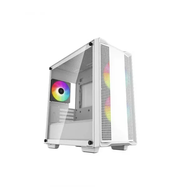 Deepcool CC360 ARGB Micro Atx Cabinet White (R-CC360-WHAPM3-G-1)