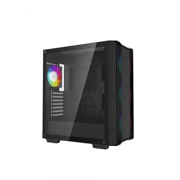 Deepcool CC560 Argb V2 Micro Atx Mid Tower Cabinet Black (R-CC560-BKTAA4-G-2) - Image 3