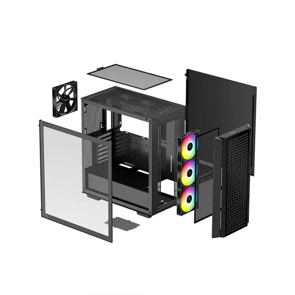 Deepcool Cg540 Atx/E-Atx Mid Tower Cabinet (R-CG540-BKAGE4-G-1) - Image 9