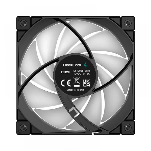 Deepcool FC120 Argb Pwm Cabinet Fan (Black) (R-FC120-BKAMN1-G-1) - Image 4