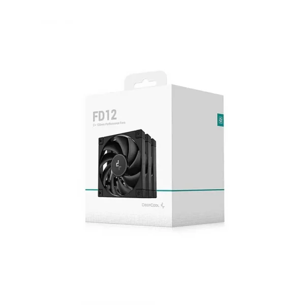 Deepcool FD12 120mm 3 In 1 Cabinet Fan Black (R-FD12-BKNPN3-G) - Image 4