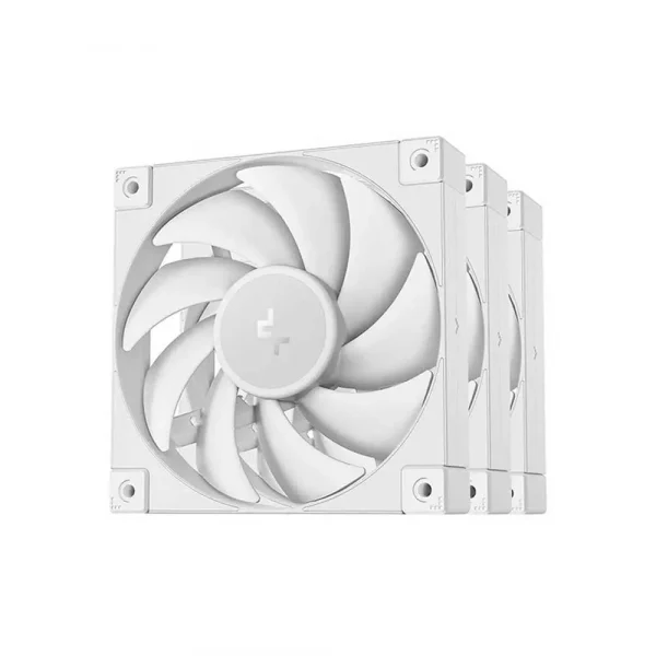 Deepcool FD12 WH 120mm 3 In 1 Cabinet Fan White (R-FD12-WHNPN3-G)