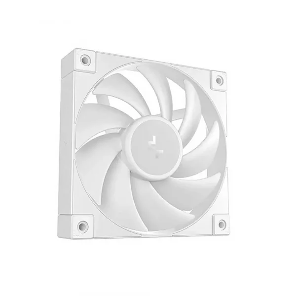 Deepcool FD12 WH 120mm 3 In 1 Cabinet Fan White (R-FD12-WHNPN3-G) - Image 2