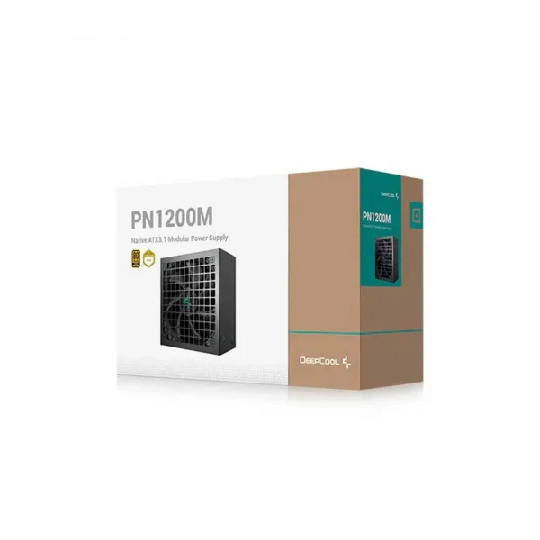 Deepcool PN1200M 1200 Watt ATX 3.1 Power Supply Black (R-PNC00M-FC0B-IN)