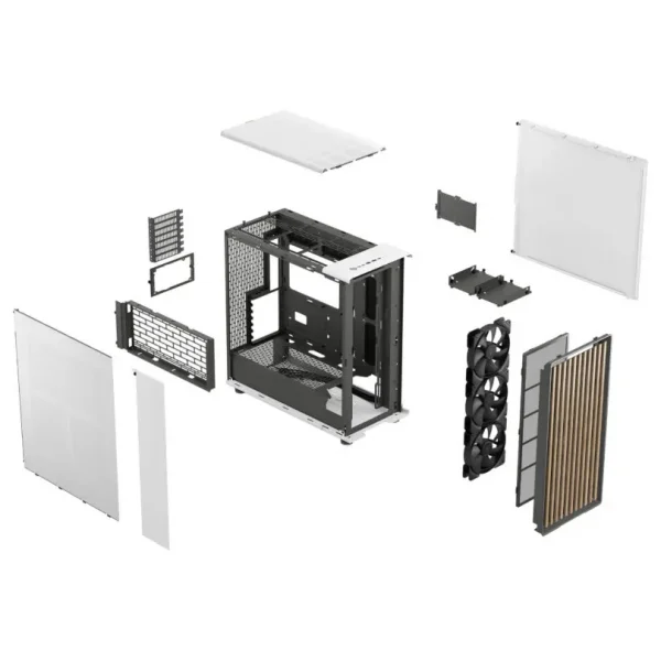 Fractal Design North XL E-Atx Mid Tower Cabinet Chalk White (FD-C-NOR1X-03) - Image 5