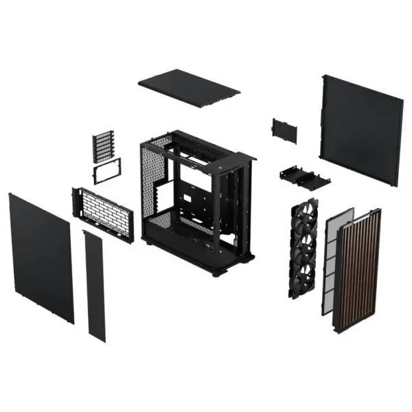 Fractal Design North XL E-Atx Mid Tower Cabinet Charcoal Black (FD-C-NOR1X-01) - Image 5