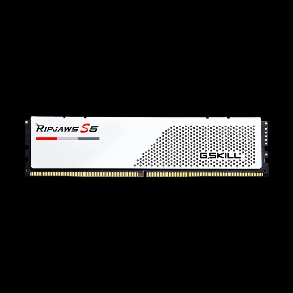 G.skill Ripjaws S5 32Gb(16Gbx2) Ddr5 6000Mhz Desktop Ram (Matte White) (F5-6000J3238F16Gx2-Rs5W) - Image 2