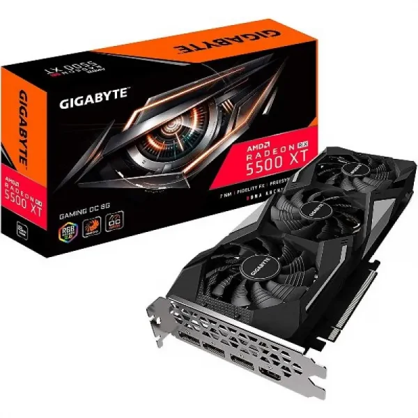 Gigabyte Amd Radeon Rx 5500 Xt Gaming Oc 8G