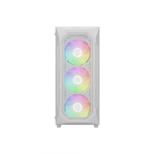 Gamdias Aura Gc1 Elite Wh Mesh Rgb Atx Mid Tower Cabinet White - Image 6