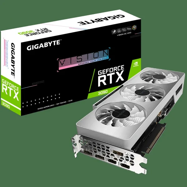 Gigabyte Geforce Rtx 3090 Vision Oc 24G Graphics Card (Gv-N3090Vision Oc-24Gd)