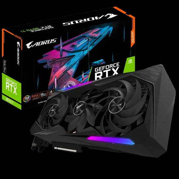 Gigabyte Aorus Geforce Rtx 3070 Ti Master 8G Graphics Card (Gv-N307Taorus M-8Gd)