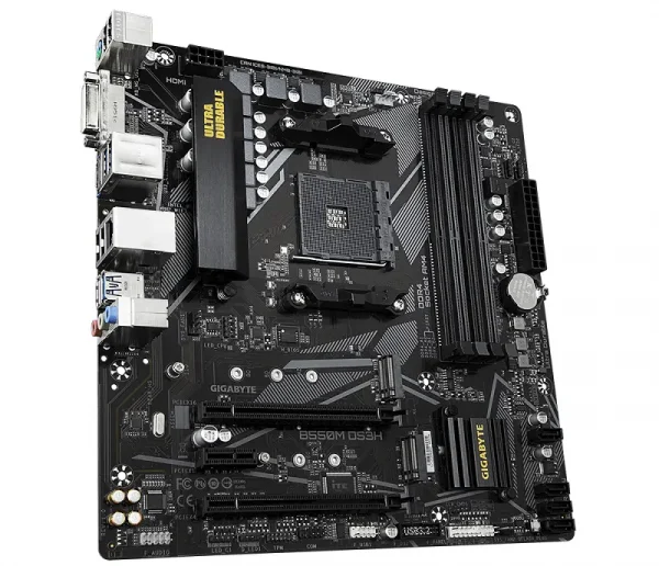 Gigabyte B550M Ds3H (Rev. 1.0) Motherboard - Image 3