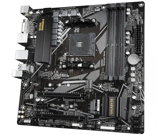 Gigabyte B550M Ds3H (Rev. 1.0) Motherboard - Image 4