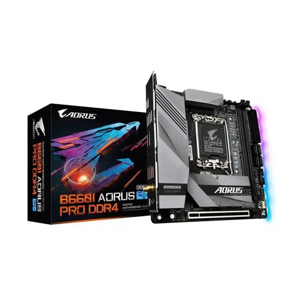 Gigabyte B660I Aorus Pro Ddr4 Lga1700 Mini Itx Motherboard (B660I-AORUS-PRO-DDR4)