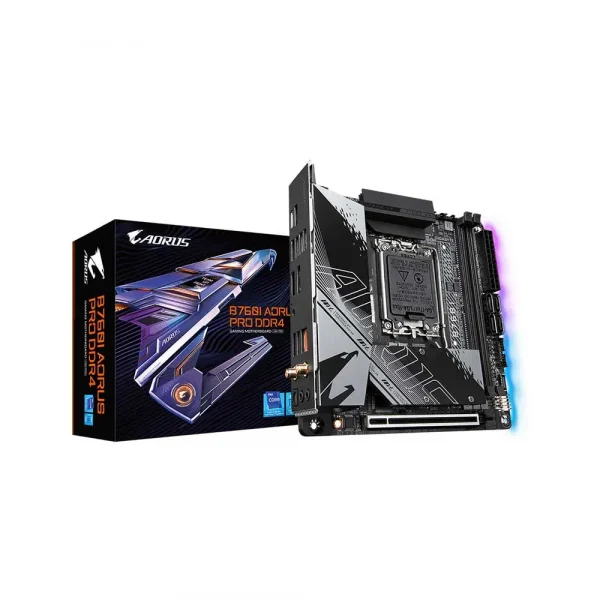 Gigabyte B760I Aorus Pro Ddr4 Lga1700 Mini Itx Motherboard (B760I-AORUS-PRO-DDR4)