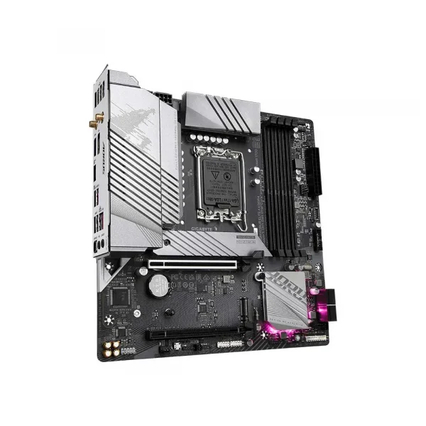 Gigabyte B760M Aorus Elite Ax Ddr4 Lga1700 Micro Atx Motherboard (B760M-AORUS-ELITE-AX-DDR4) - Image 2