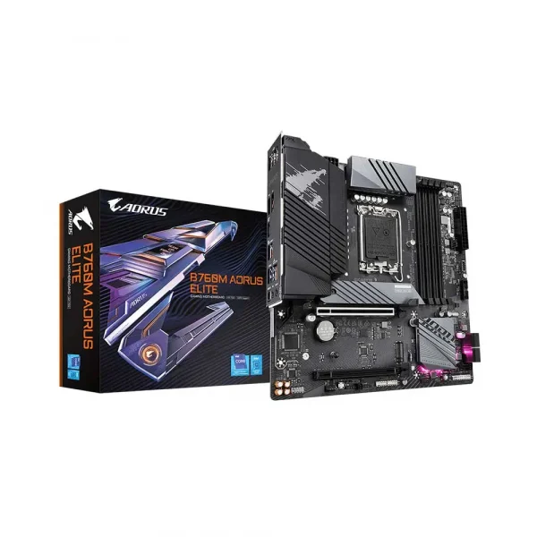 Gigabyte B760M Aorus Elite Lga1700 Micro Atx Motherboard (B760M-AORUS-ELITE)