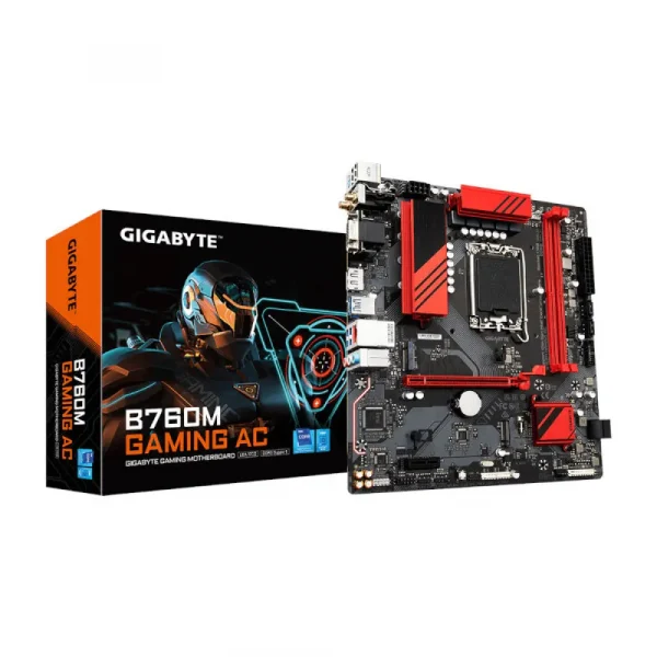 Gigabyte B760M Gaming Ac Lga1700 Micro Atx Motherboard (B760M-GAMING-AC)