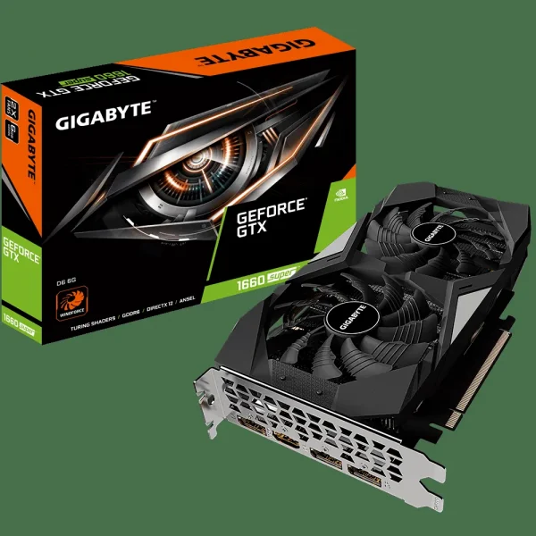 Gigabyte Geforce Gtx 1660 Super D6 6G Gddr6 Graphics Card (Gv-N166Sd6-6Gd)