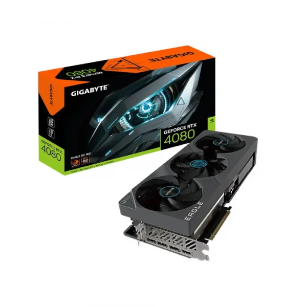 Gigabyte Geforce Rtx 4080 Eagle Oc 16Gb Gddr6x (GV-N4080EAGLE-OC-16GD)