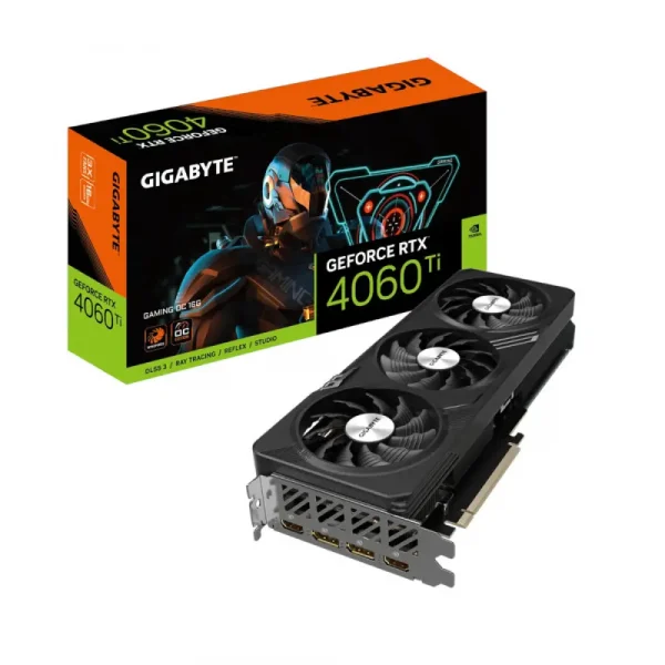 Gigabyte Rtx 4060 Ti Gaming Oc 16Gb Gddr6 Graphics Card (GV-N406TGAMING-OC-16GD)