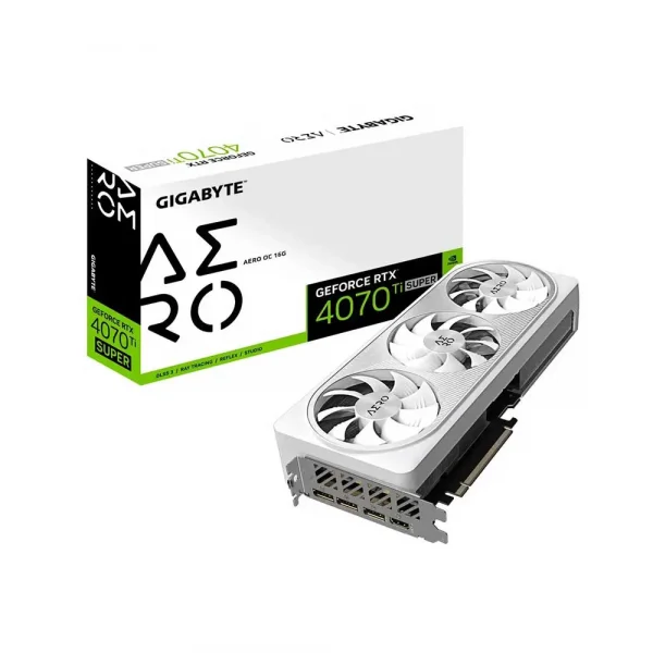 Gigabyte Rtx 4070 Ti Super Aero Oc 16Gb Graphics Card (GV-N407TSAERO OC-16GD)