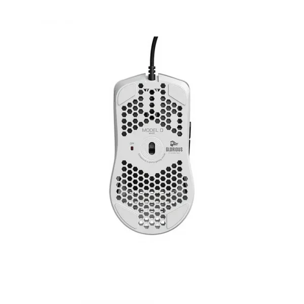 Glorious Model O Minus Wired Gaming Mouse (Matte White) - Image 3