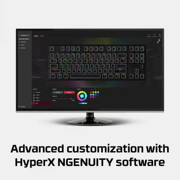 Hyperx Alloy Origins Core - Tenkeyless Mechanical Gaming Keyboard (Hx-Kb7Rdx-Us) - Image 4