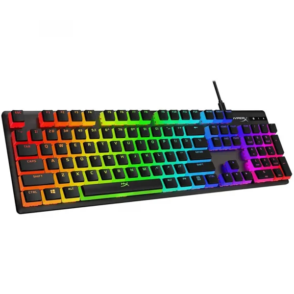 Hyperx Pudding Keycaps - Double Shot Pbt Keycap Set With Translucent Layer For Mechanical Keyboards English (Us) Layout – Black - Image 2