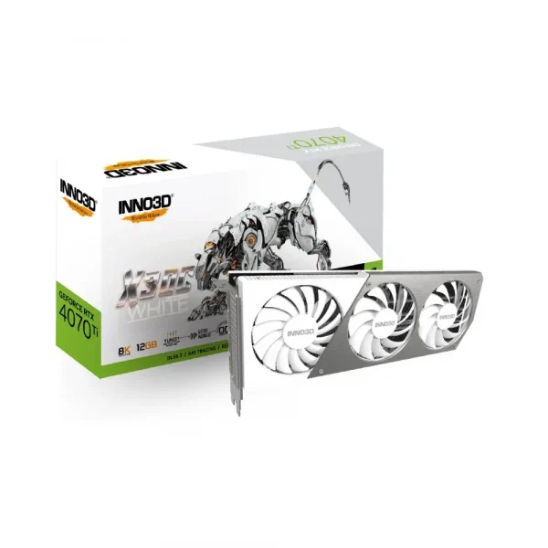 Inno3D GeForce Rtx 4070 Ti X3 Oc 12GB Graphics Card Whi