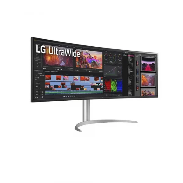 LG 49WQ95C-W 49 Inch Ultrawide Dual QHD Nano IPS Curved Monitor (49WQ95C-W) - Image 3