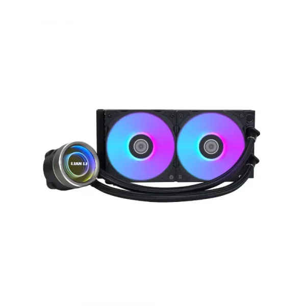 Lian Li Galahad II Trinity 240mm Argb Liquid Cooler Black (G89-GA2T24B-IN)