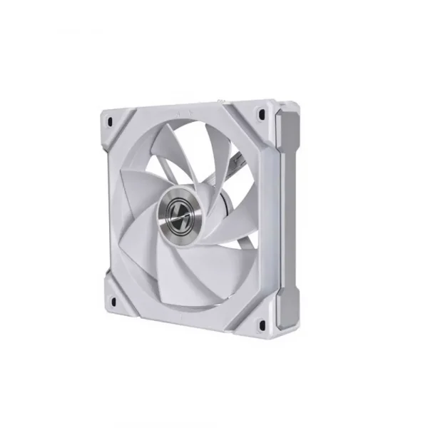 Lian Li Uni Fan SL120 V2 Reverse Blade Cabinet Fan White (G99-12RSLV21W-IN) - Image 2