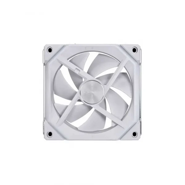 Lian Li Uni Fan SL120 V2 Reverse Blade Cabinet Fan White (G99-12RSLV21W-IN) - Image 3