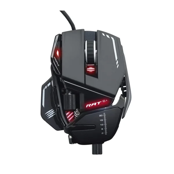 Mad Catz The Authentic R.A.T. 8+ Wired Gaming Mouse (Mr05Dcinbl000-0) - Image 4