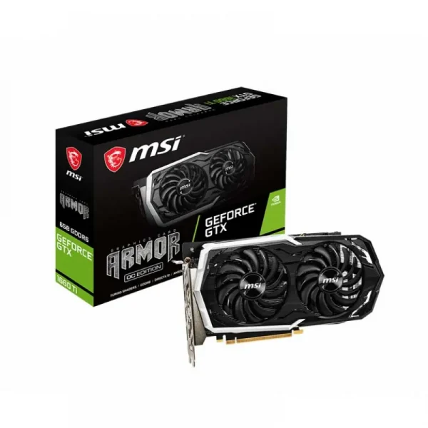 Msi Geforce Gtx 1660 Ti Armor Oc 6Gb Gddr6 Graphics Card