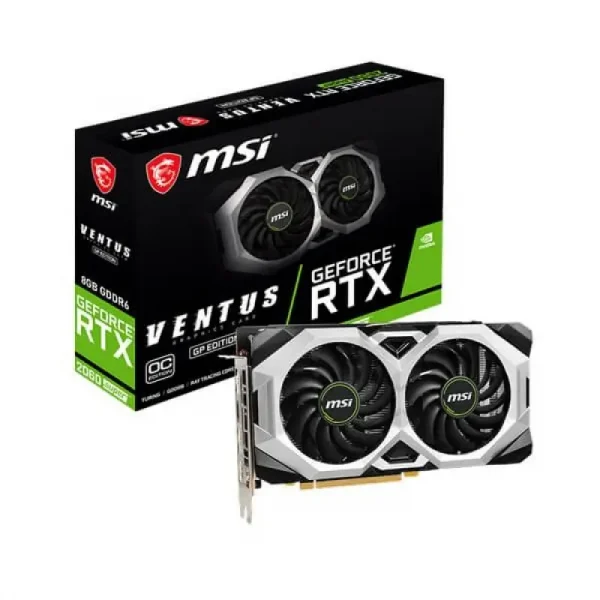 Msi Geforce Rtx 2060 Super Ventus Gp Oc 8Gb Gddr6