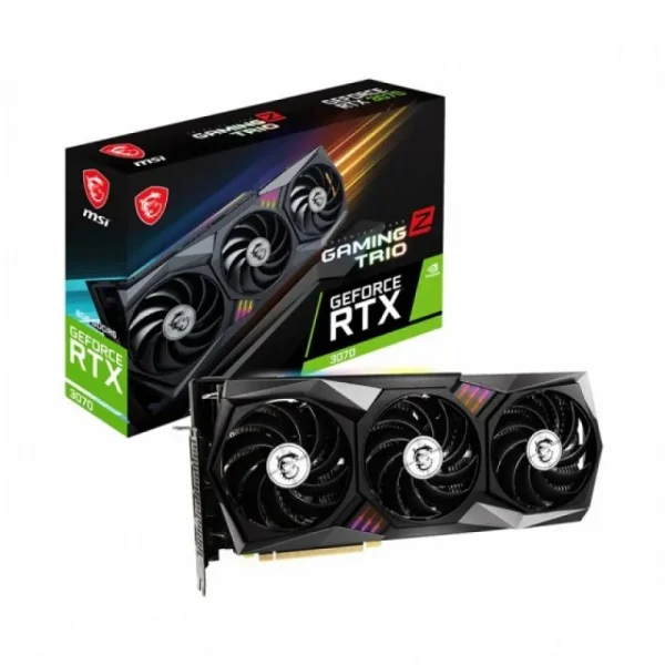 Msi Geforce Rtx 3070 Gaming Z Trio Lhr 8Gb Gddr6 Graphics Card