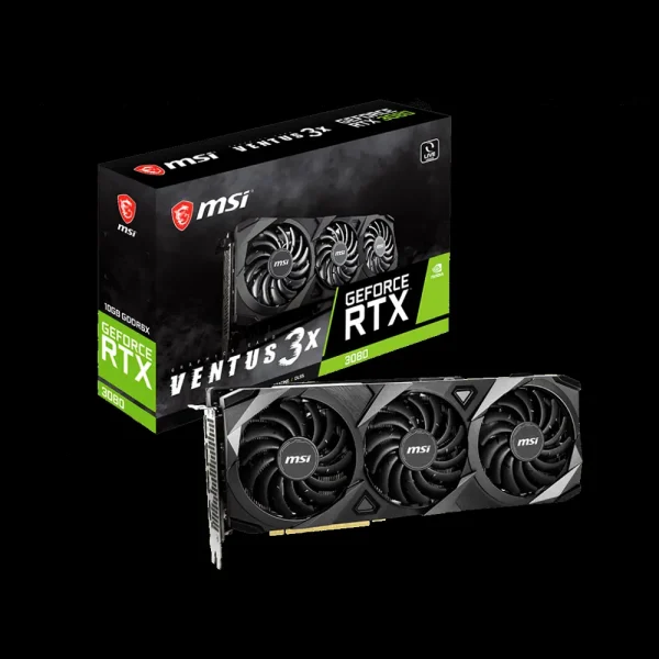 Msi Geforce Rtx 3080 Ventus 3X 10Gb Oc Lhr Gddr6X Graphics Card