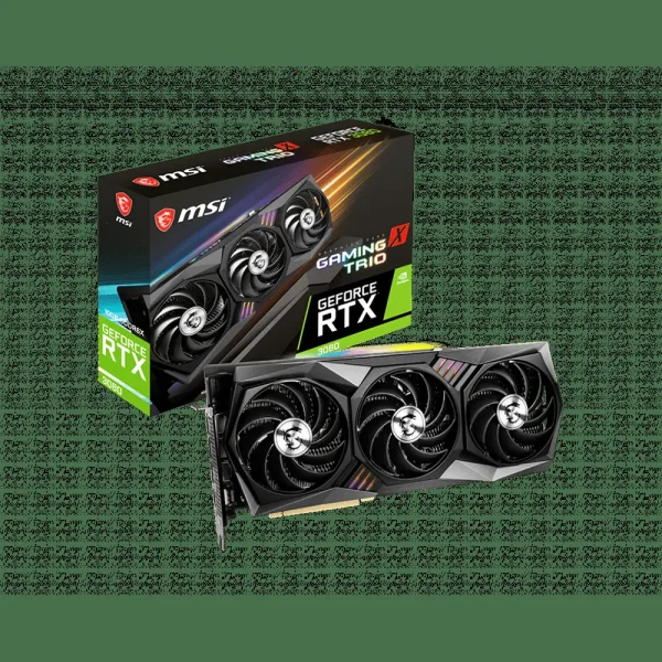 Msi Geforce Rtx 3080 Gaming X Trio 10G Graphics Card