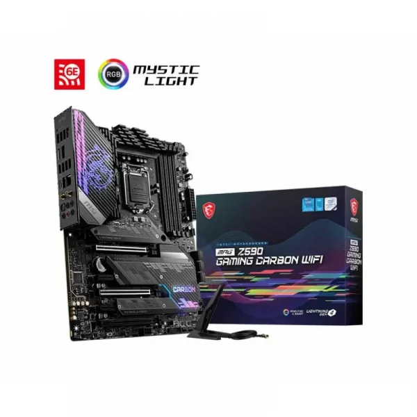 Msi Mpg Z590 Gaming Carbon Wifi Intel Lga 1200 Motherboard