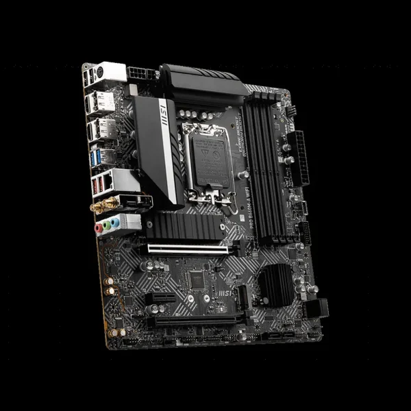 Msi Pro B660M-A Wifi Lga1700 Matx Motherboard (PRO B660M-A WIFI) - Image 2